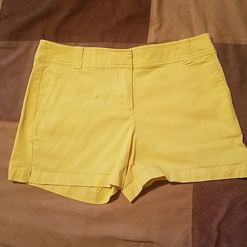 Yellow Shorts New York & Company